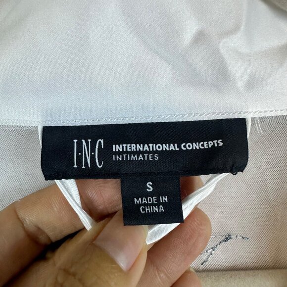 INC International Concepts Womens Small Festival Fairy Floral Mesh Duster Kimono - Picture 7 of 11